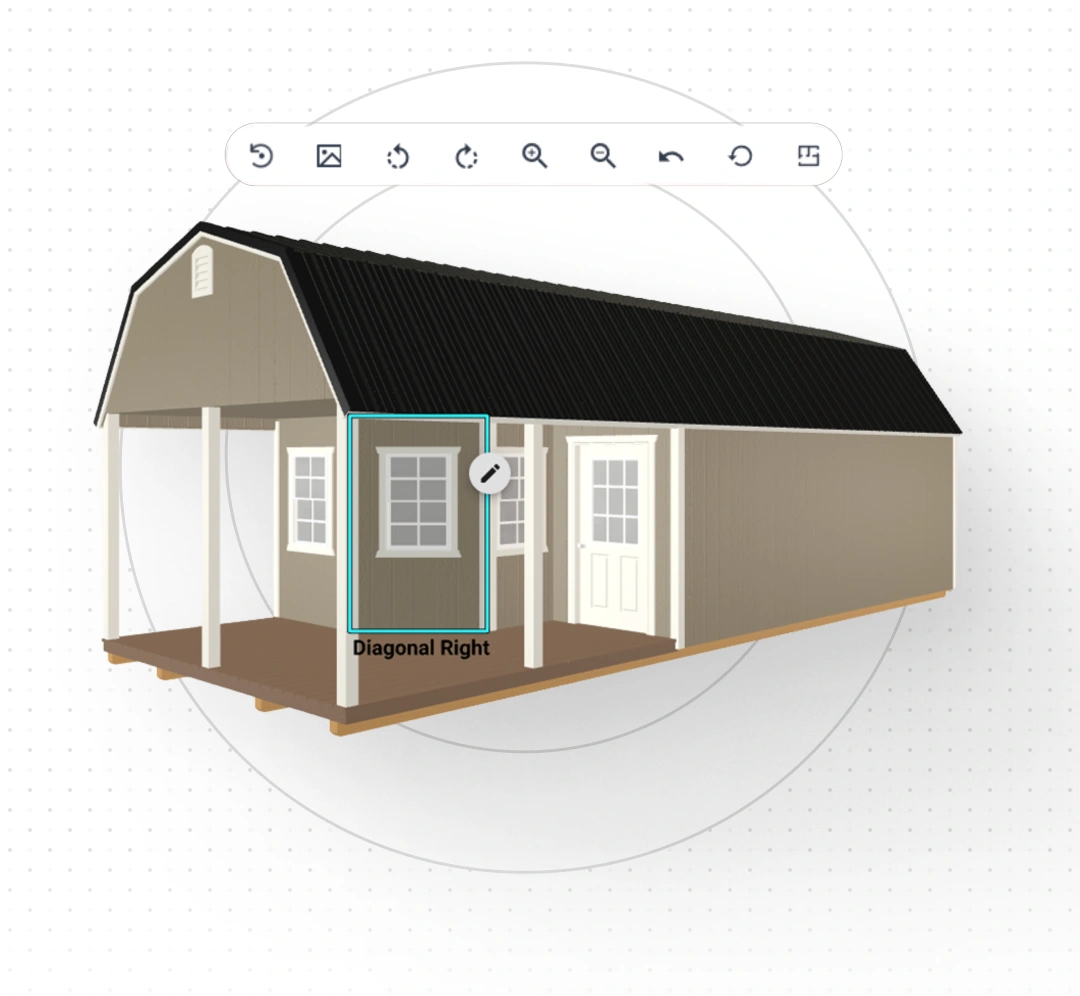 portable shed setup Texas